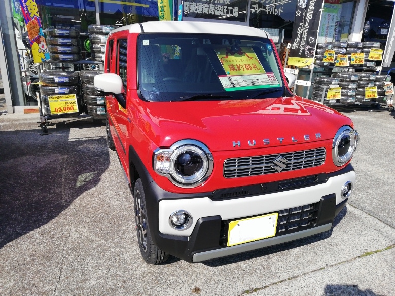 売約御礼☆新車「スズキ　ハスラー」